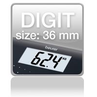 Piktogramm: Digit size 36 mm Piktogramm: Digit size 36 mm
